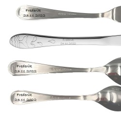 Nordahl Andersen bestik m. hval inkl. bamse