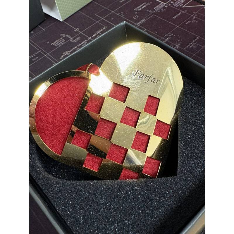 copy of Færdig graveret julehjerte med " Aviaya "