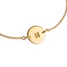 Scrouples Lovetag armbånd forgyldt 17 + 2 cm