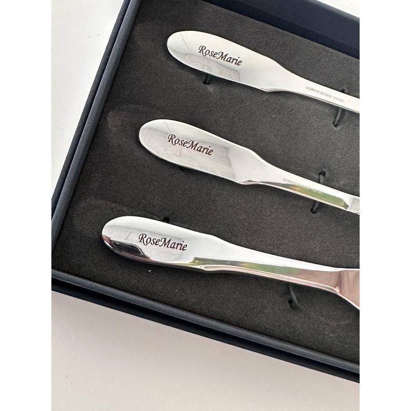 Georg Jensen Elefant børnebestik " færdig graverede RoseMarie "