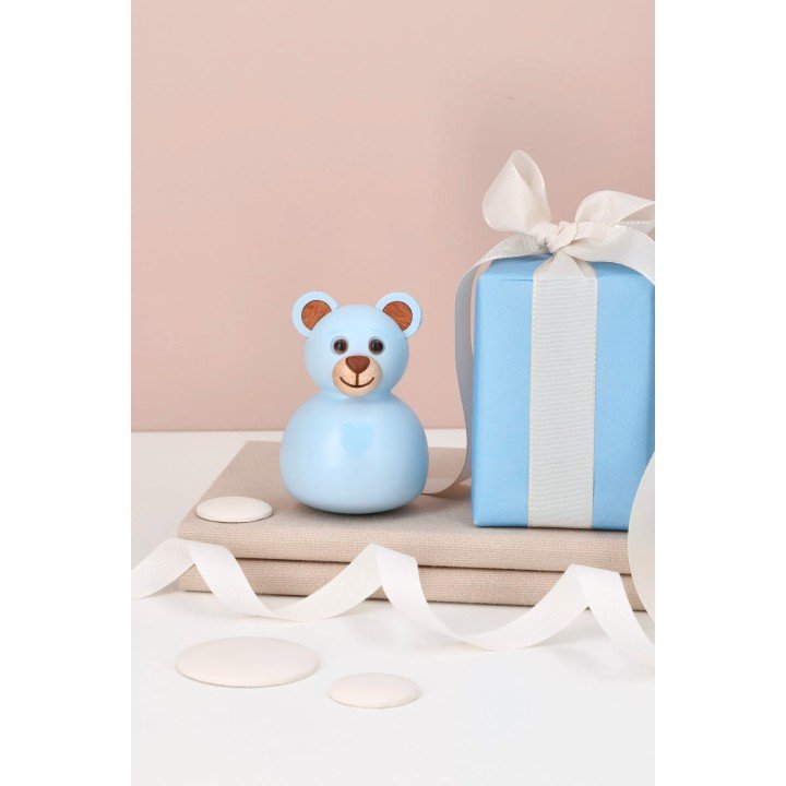 Blue bamse fra Spring Copenhagen - sød bamse til værelset