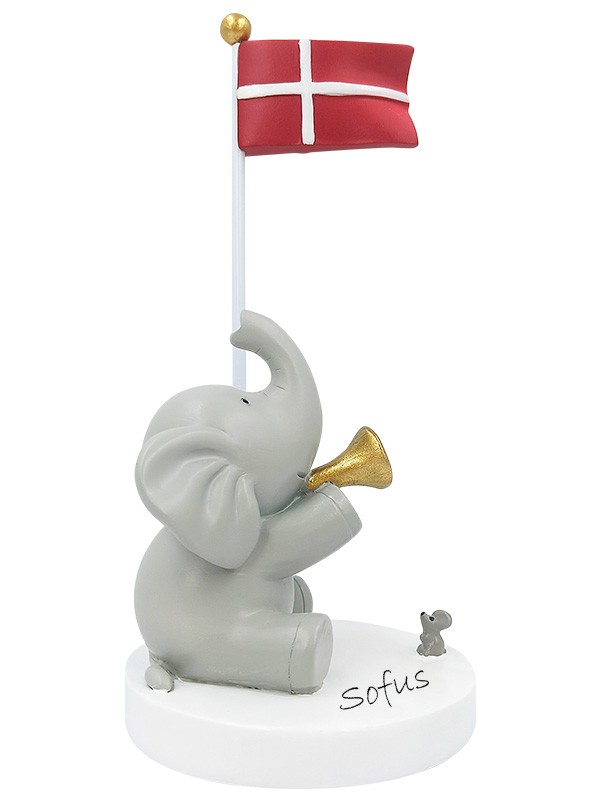 Kids by Friis Bordflag, Elefant og Trompet