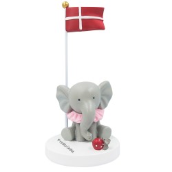 Kids by Friis Bordflag, Elefant med mus og bold