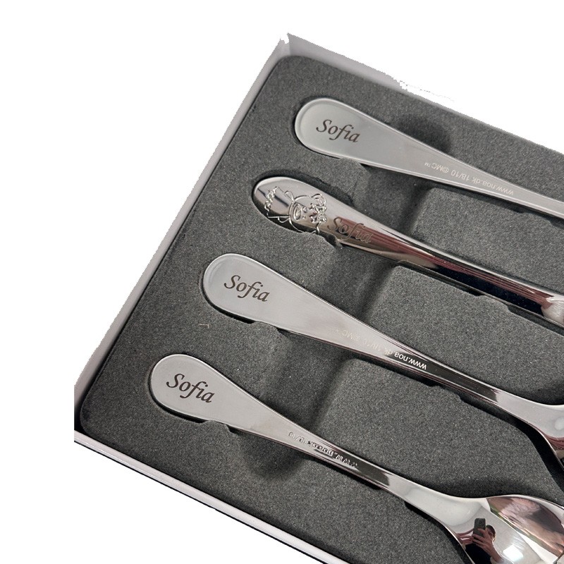 Nordahl Andersen Teddy børnebestik " FÆRDIG GRAVEREDE Sofia "