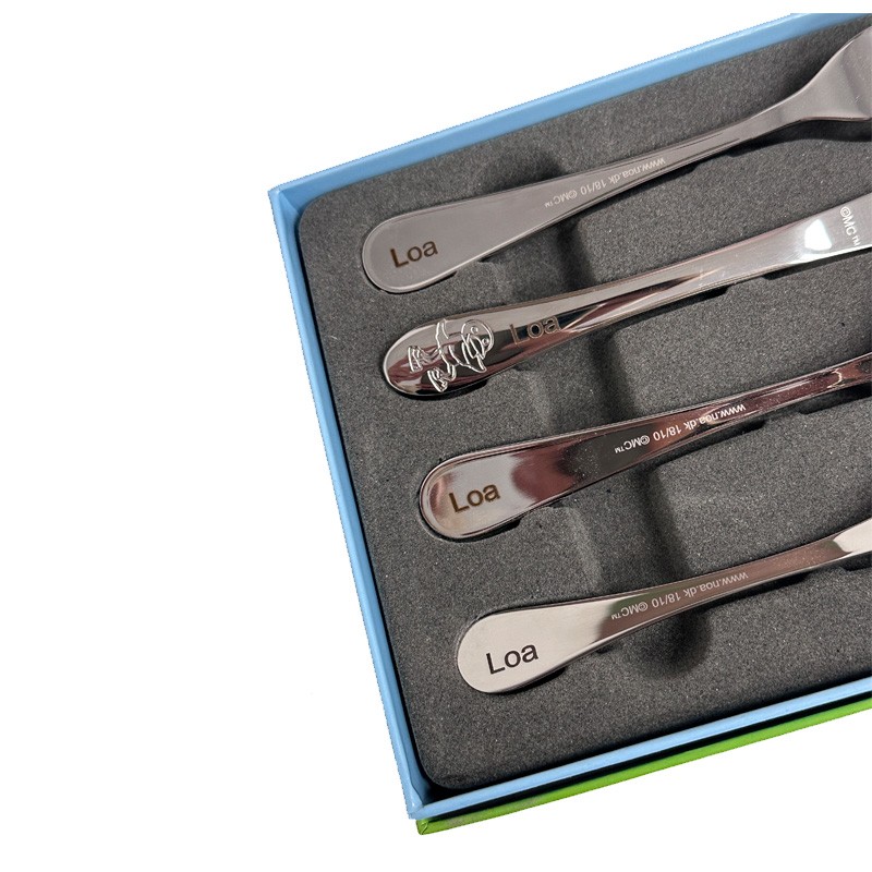 Nordahl Andersen Bamse & Kylling børnebestik "FÆRDIG GRAVEREDE LOA "