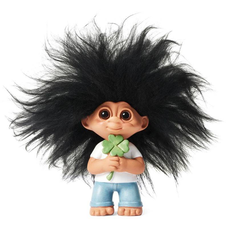 Lykketrold - Firkløveren 9 cm