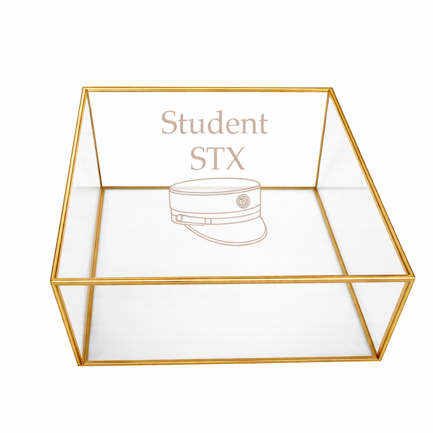 Speedtsberg - Kasse m/låg guld