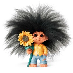 Lykketrold - Solsikke 9 cm