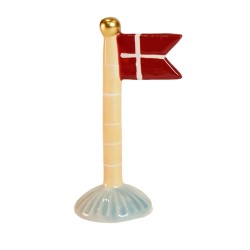 Speedtsberg flag 14 cm - Gult med striber