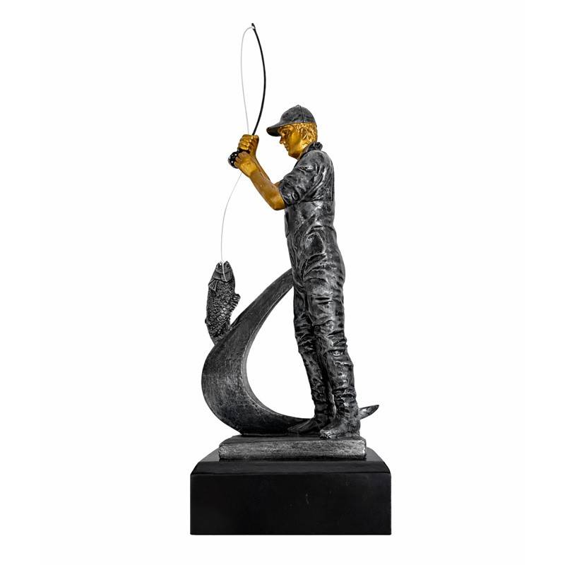 Statuette fisker