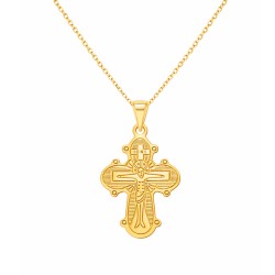 Nordahl Andersen Dagmarkors vedhæng 8 kt guld inkl. kæde