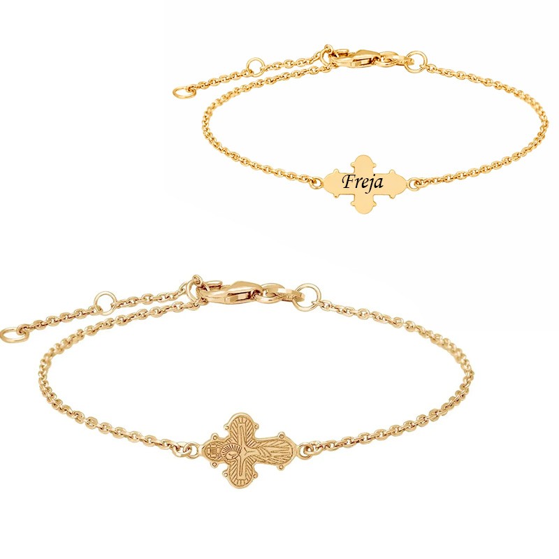 Nordahl Andersen Dagmarkors armbånd 9kt guld