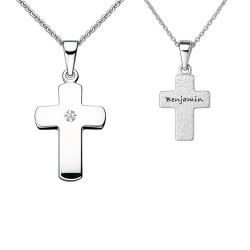 Dahl Kors buet sølv 10 x 15...