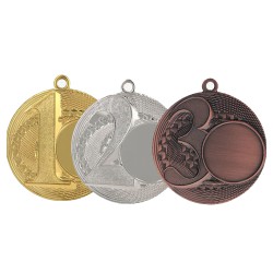 Medalje 1-3 plads 50 mm...