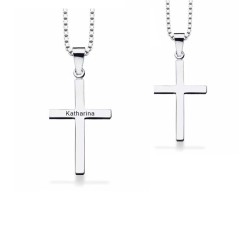 Scrouples Kors vedhæng Sølv...