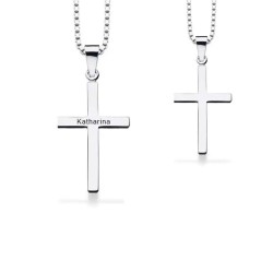 Scrouples Kors vedhæng Sølv...