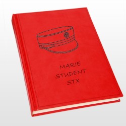 Rød Gæstebog - Student A5