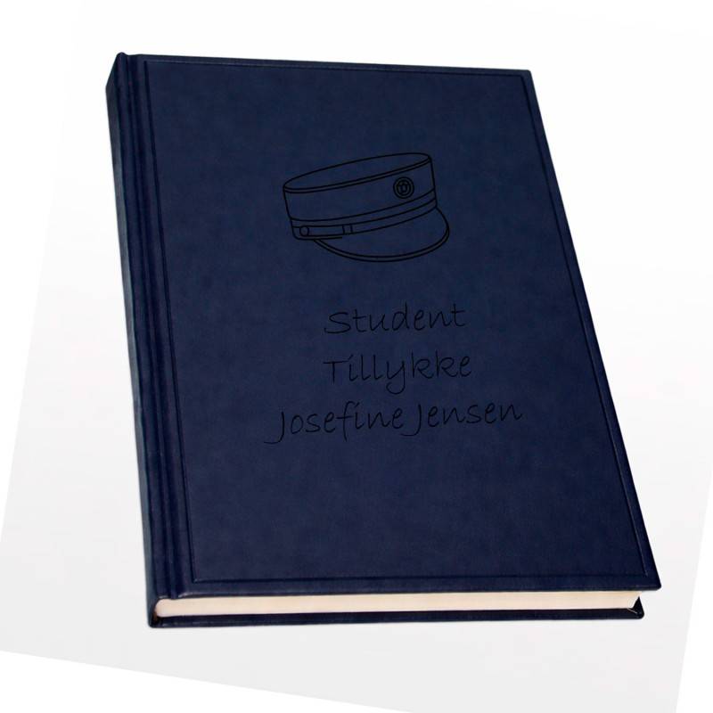 Blå Gæstebog - Student A5