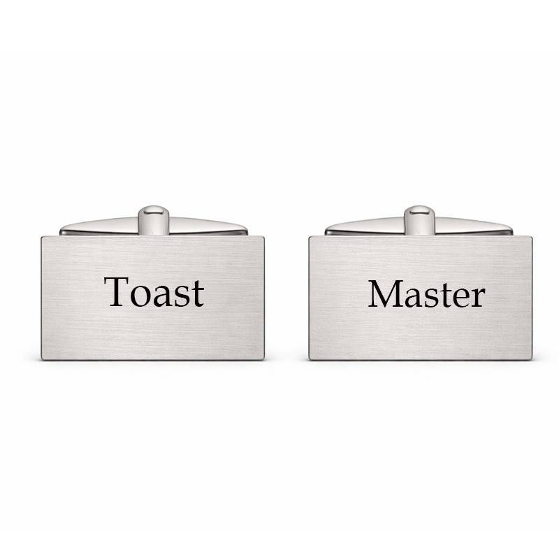 Nordahl Andersen Manchetknapper Sølv børstet