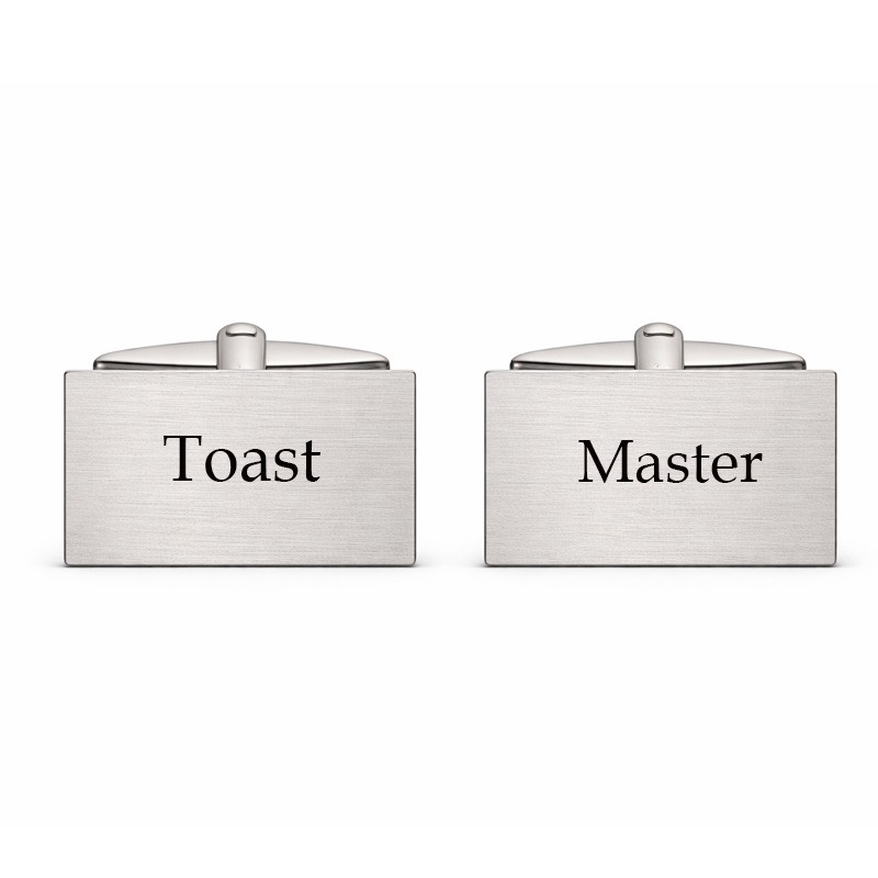 Nordahl Andersen Manchetknapper Sølv børstet