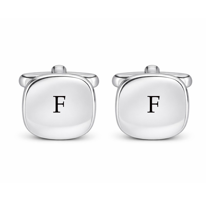 Nordahl Andersen Manchetknapper Sølv firkantet