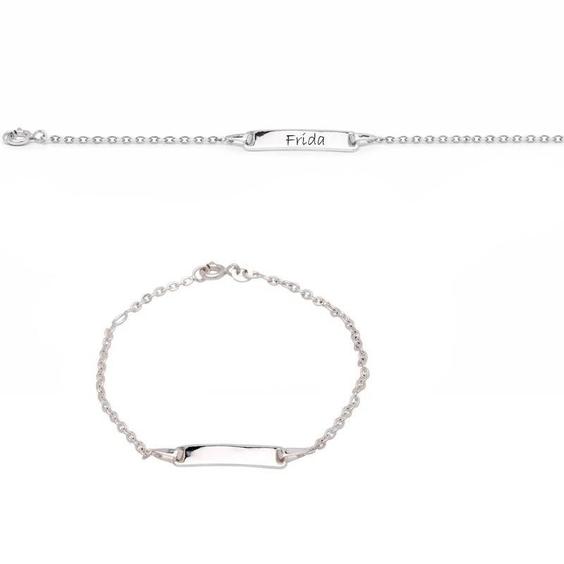 Nordahl Andersen Pladearmbånd sølv barn