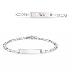 Scrouples Pladearmbånd sølv...