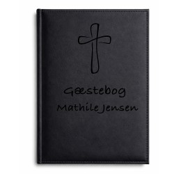 Gæstebog Sort Konfirmation...