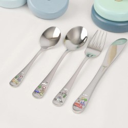 Nordahl Andersen bestik Redningskøretøj m. emalje