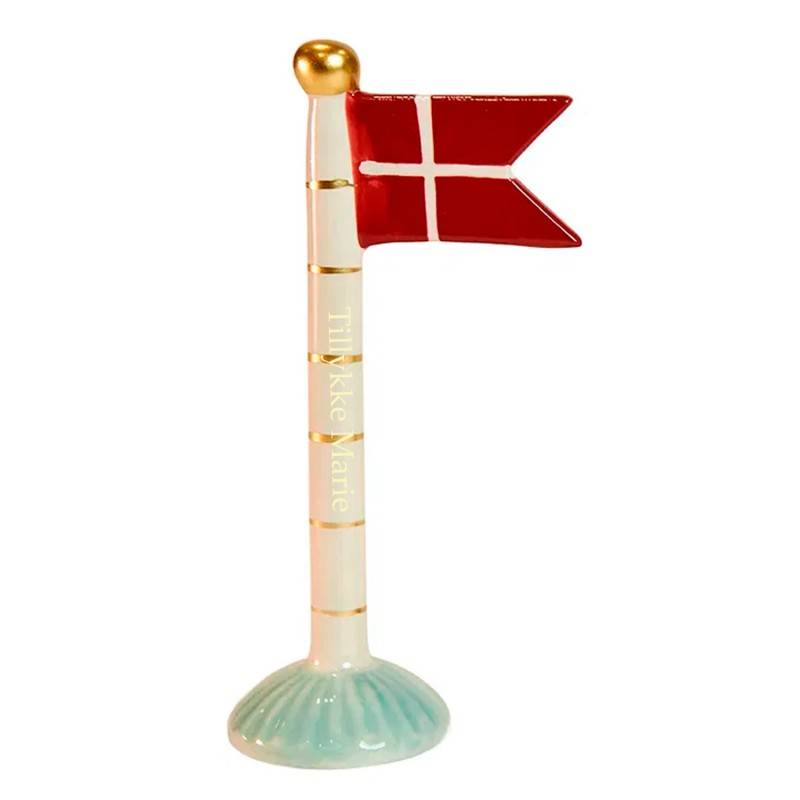 Speedtsberg flag 19 cm - FÆRDIG GRAVEREDE TIL DEN DEJLIGSTE