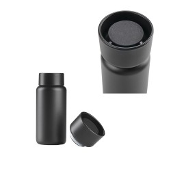 Zone Denmark Singles Termokop med to låg Dia 7,5 x 19 cm 400 ml Black