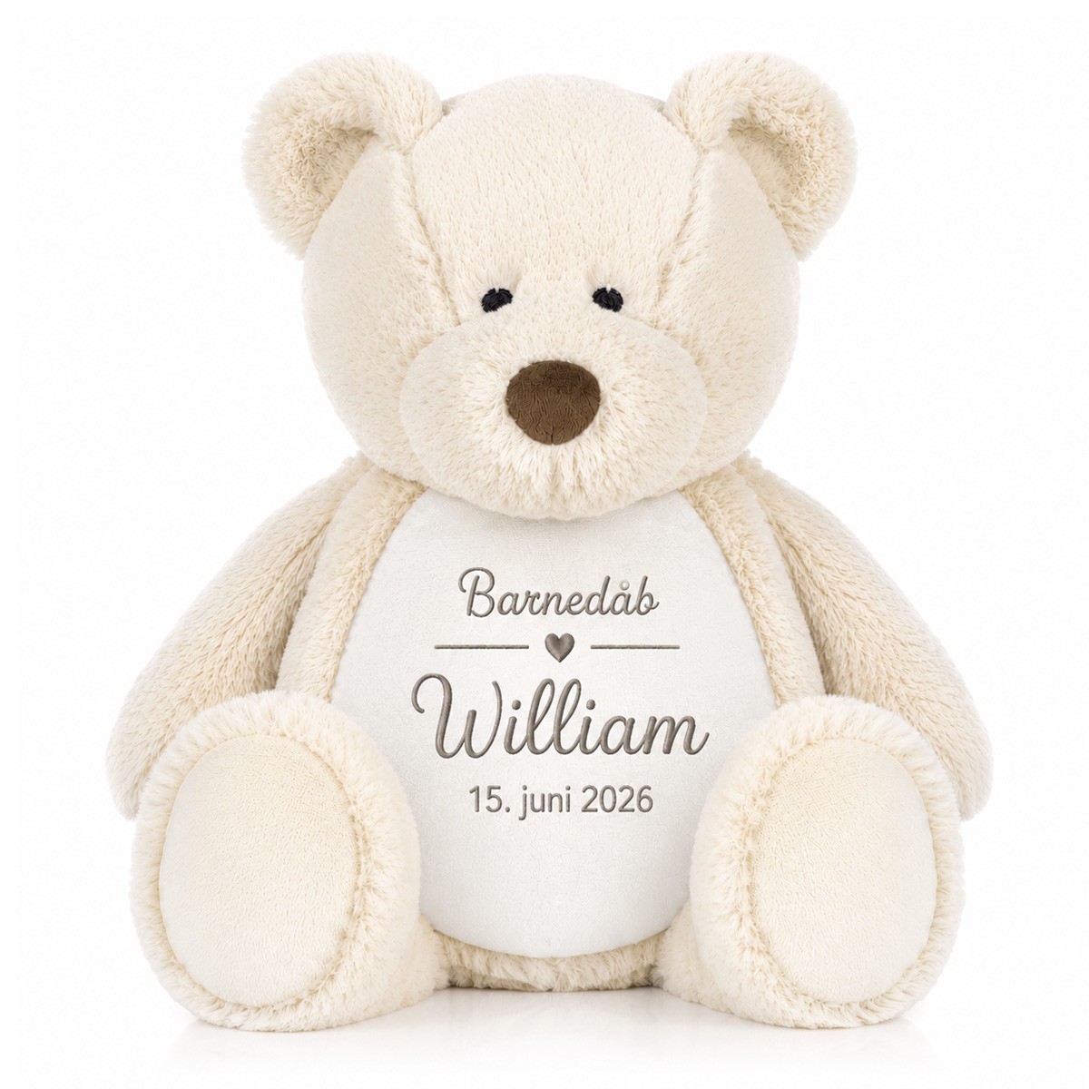 Navnebamse -Teddy Mumbles lys brun