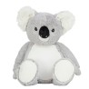 Navnebamse - grå Koala til brodering