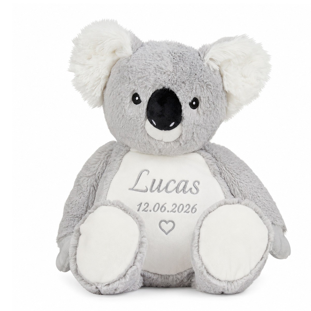 Navnebamse - grå Koala til brodering