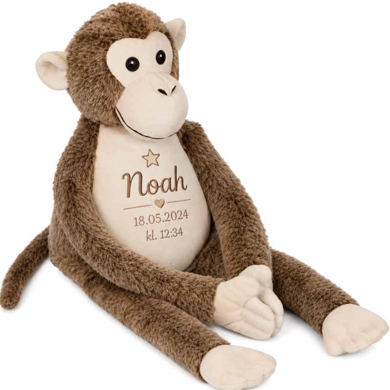 Navnebamse - Abe med lange arme - 75 cm
