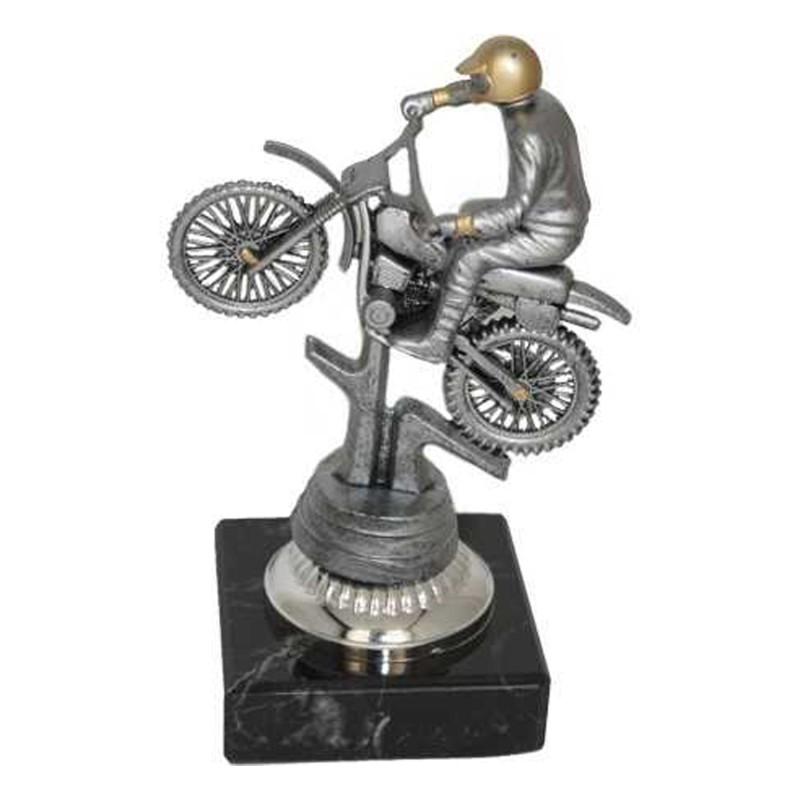 Billede af Statuette motorcross Bronze 12 cm