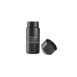 Zone Singles termokop med logo 400 ml, Black