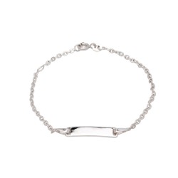 Nordahl Andersen Pladearmbånd sølv barn