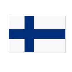 Finsk løst Flag til 40 cm...