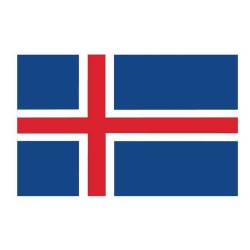 Islandsk løst flag til 40...