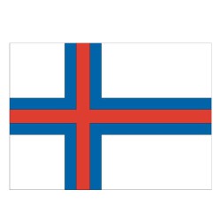 Færøsk løst flag til 40 cm...