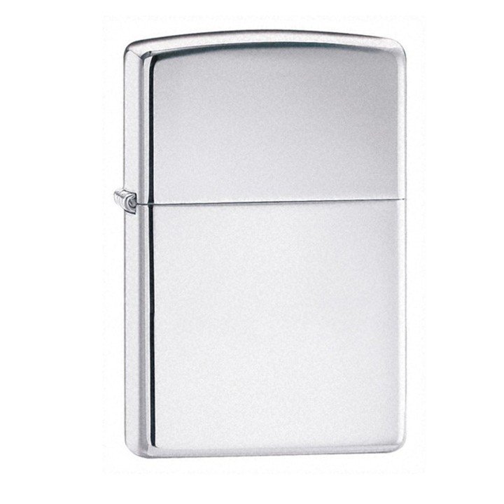 Zippo High Polish Chrome | Stort udvalg hos Dahlsgravering.dk