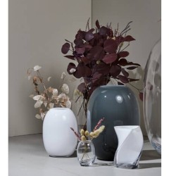 Piet Hein Super Vase 20 cm Opal hvid