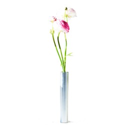Slim vase 17 cm stål