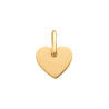 Scrouples Lovetag charms forgyldt hjerte vedhæng inkl. kæde