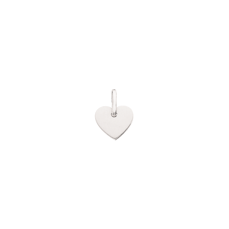Scrouples Lovetag charms sølv hjerte vedhæng inkl. kæde