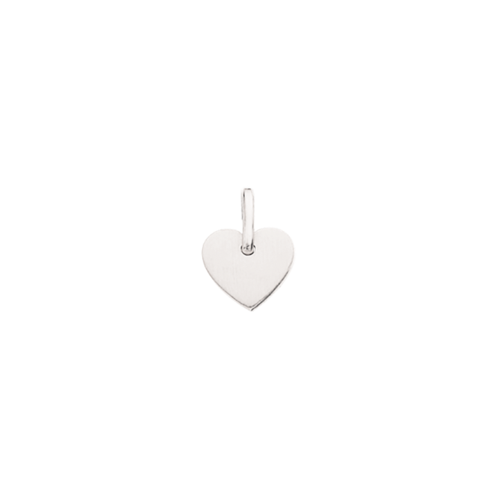 Scrouples lovetag hjerte charm i sølv | Skøn gave til hende
