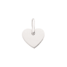 Scrouples Lovetag charms sølv hjerte vedhæng inkl. kæde