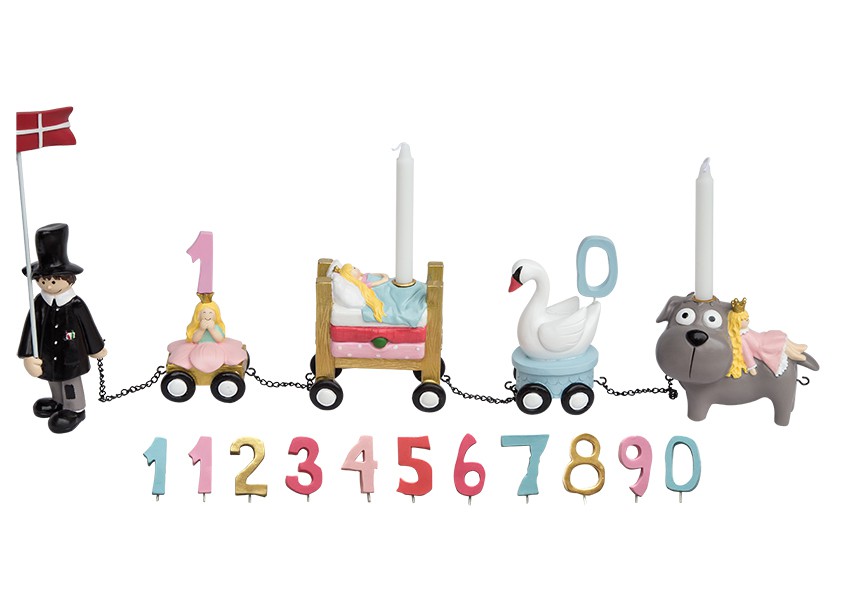 Kids By Friis Fødselsdagstog eventyr tog piger