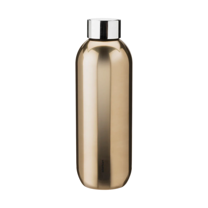Stelton Termoflaske Keep Cool Dark Gold/Steel